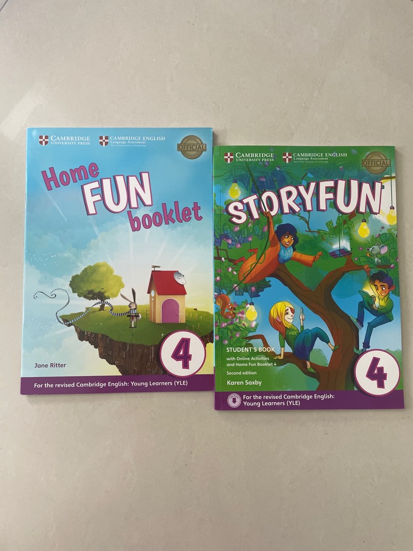 Books　Hobbies　storyfun-4　Toys,　on　Books　student　book　Children's　剑桥YLE二级备考,　Magazines,　Carousell