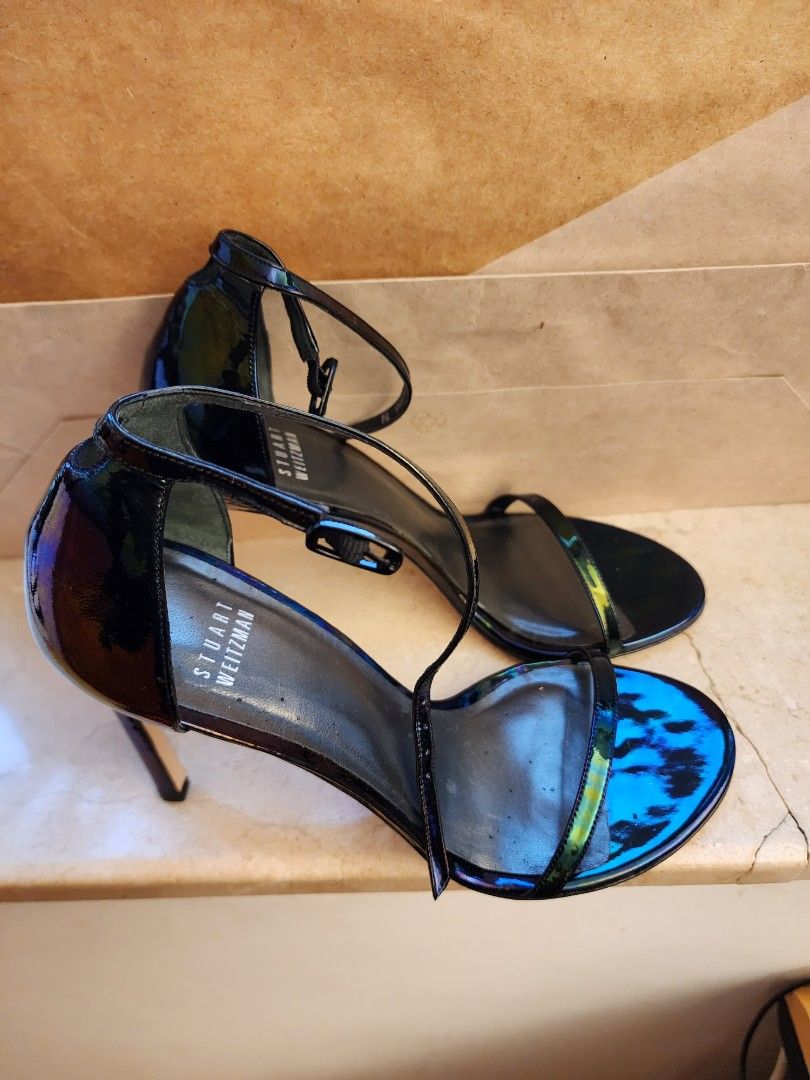 Stuart weitzman cheap nudistsong black patent