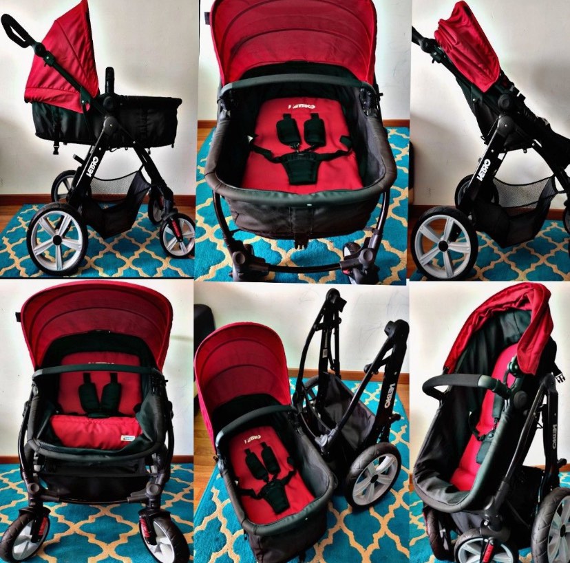STROLLER SWEET CHERRY GL500 Babies Kids Going Out Strollers