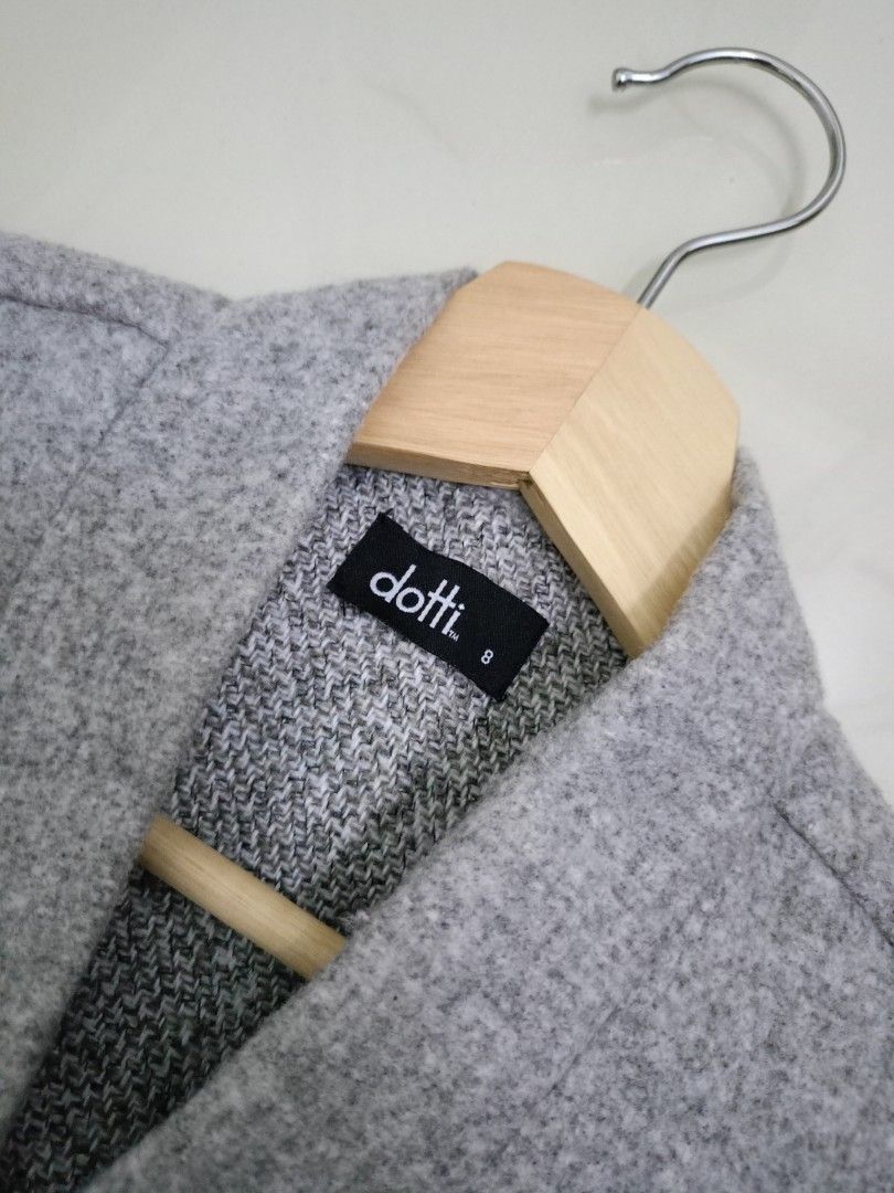 T329 DOTTI long coat jacket blazer Women s Fashion Coats