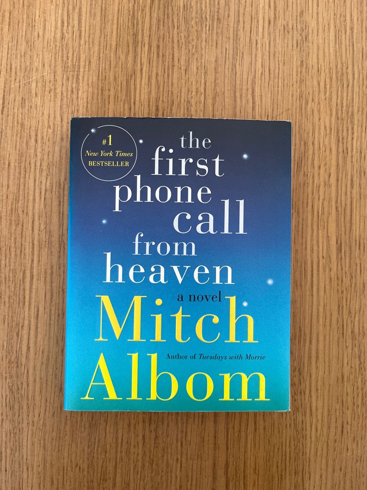 The first phone call from heaven by Mitch albom, Hobbies & Toys, Books