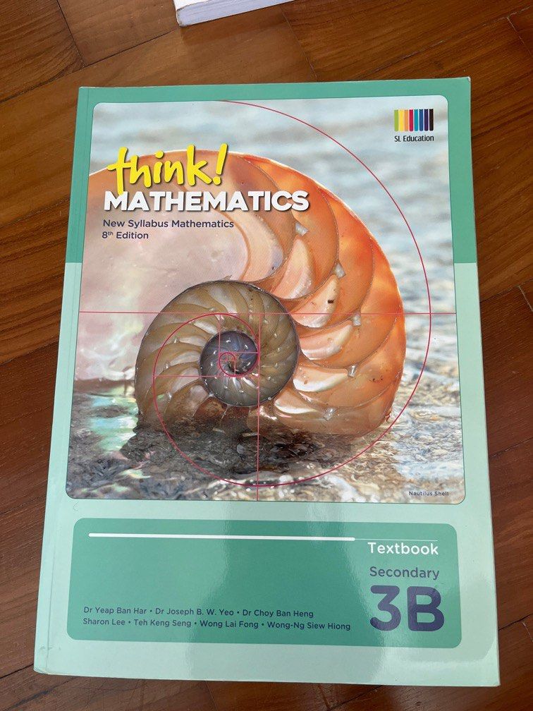 think! mathematics 3A and 3B textbooks, Hobbies & Toys, Books ...