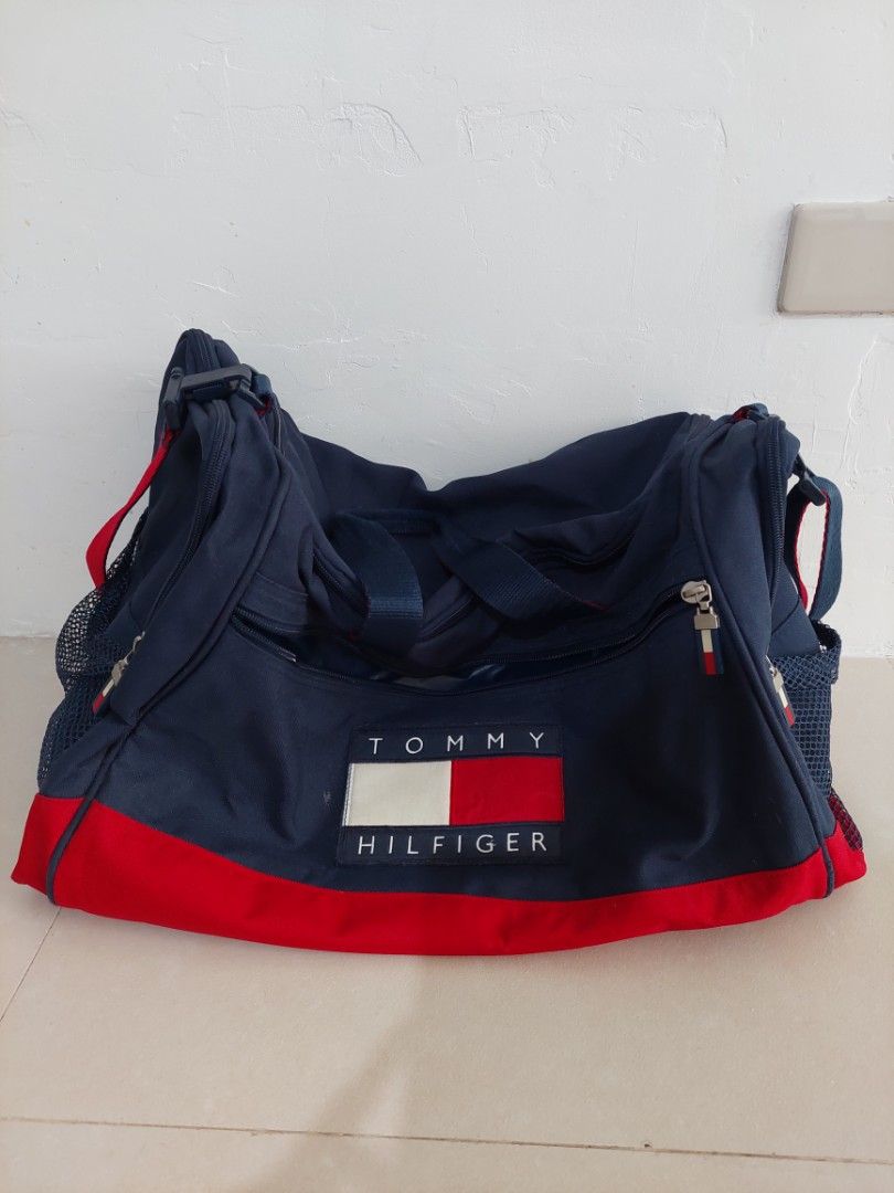 Tommy Hilfiger Gym bag, Men's Fashion, Bags, Backpacks on Carousell