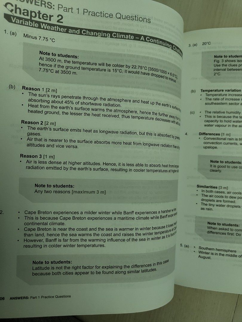 topical pure geography exercise book, Hobbies & Toys, Books & Magazines, Assessment Books on