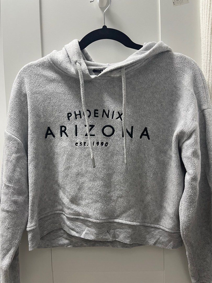 Topshop discount cropped hoodie
