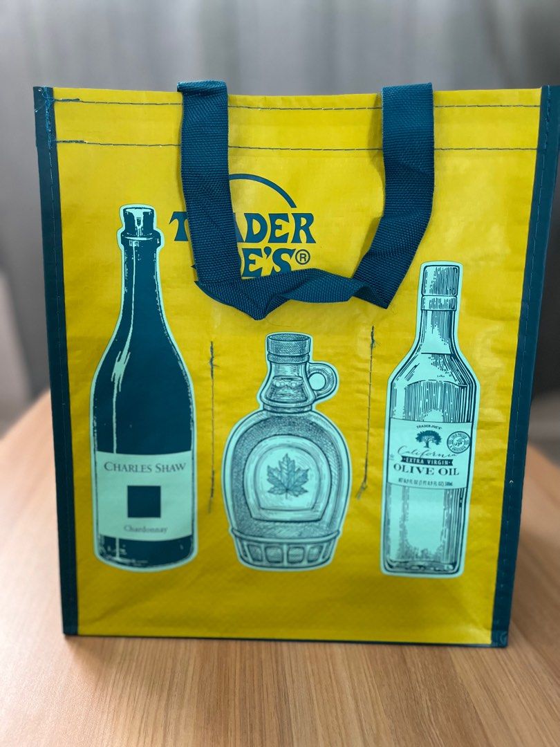 Trader Joe s Beverage tote 6 bottles Reusable Reusable bag