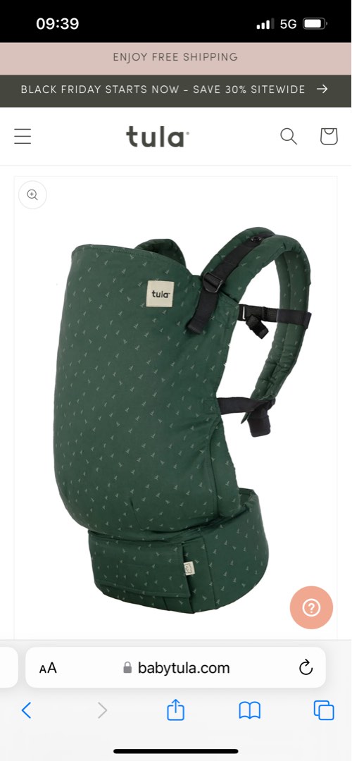 Tula baby outlet carrier black friday