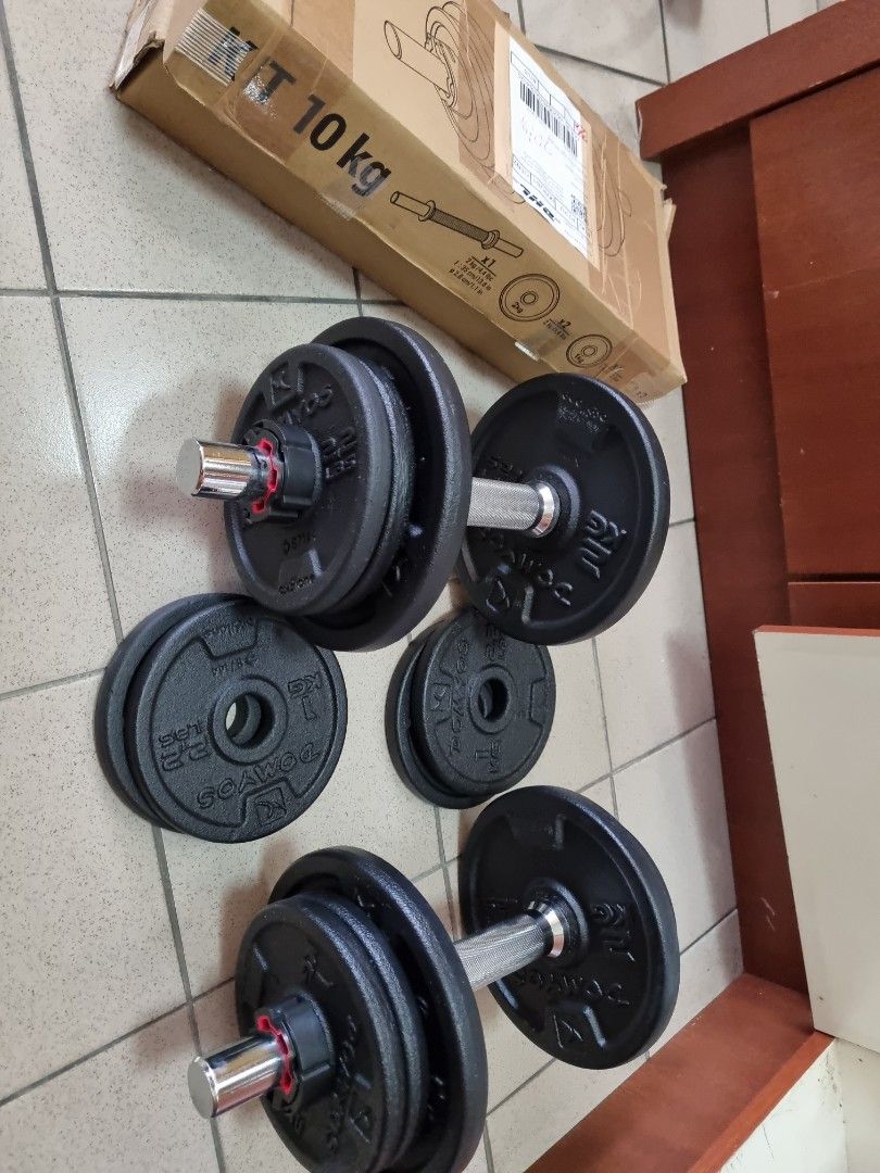 10kg dumbbells 2025 decathlon