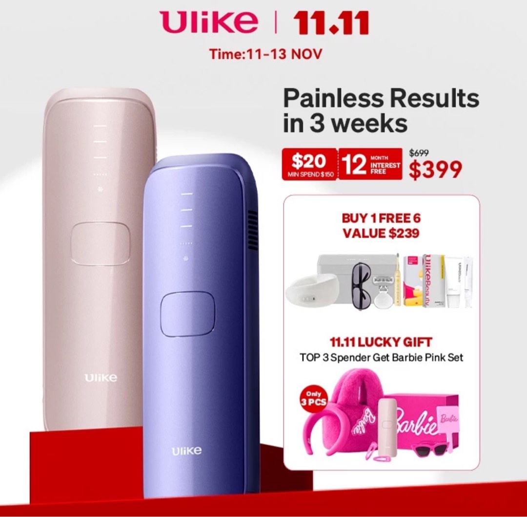 Ulike Air 3 purple colour, TV & Home Appliances, Other Home Appliances on Carousell