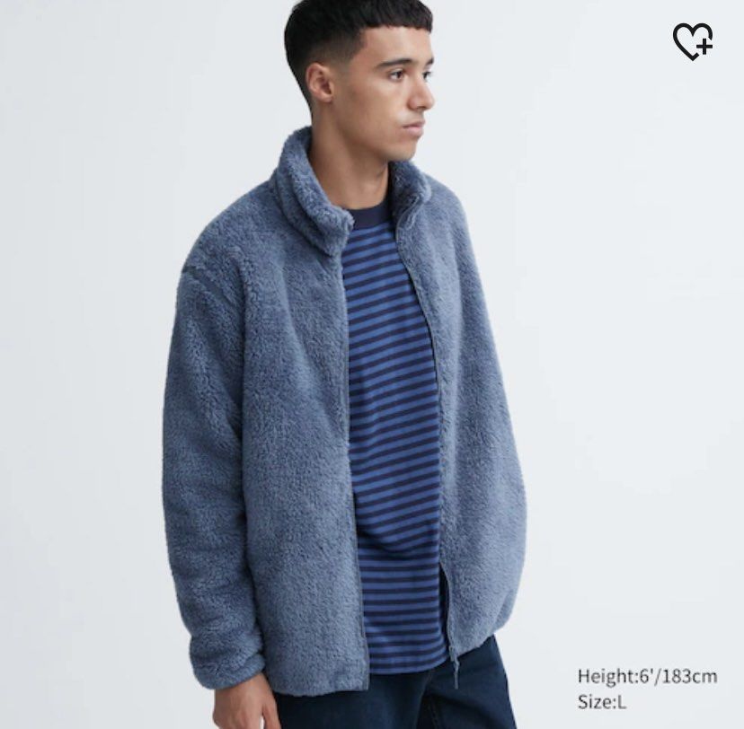 Men fluffy yarn fleece hotsell