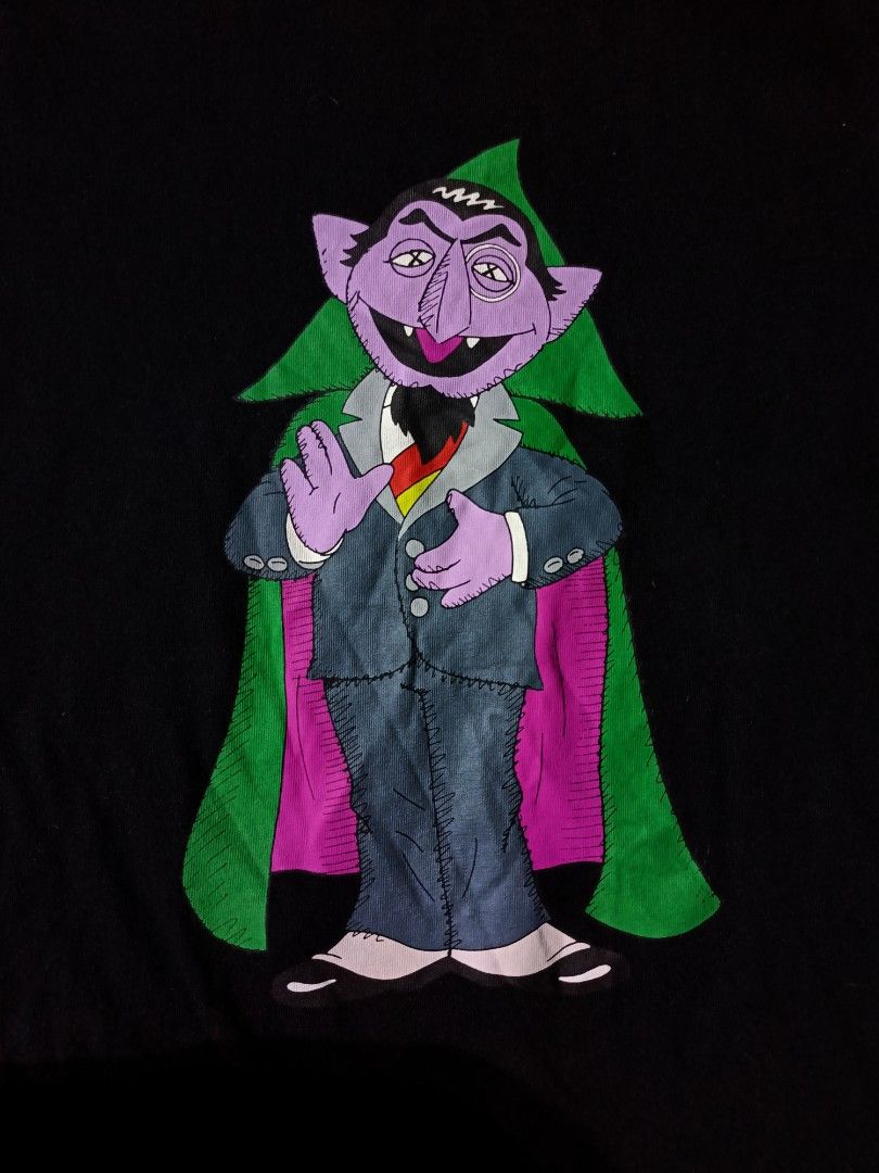 UNIQLO x KAWS x SESAME STREET VAMPIRE TEE Men #39 s Fashion Tops Sets