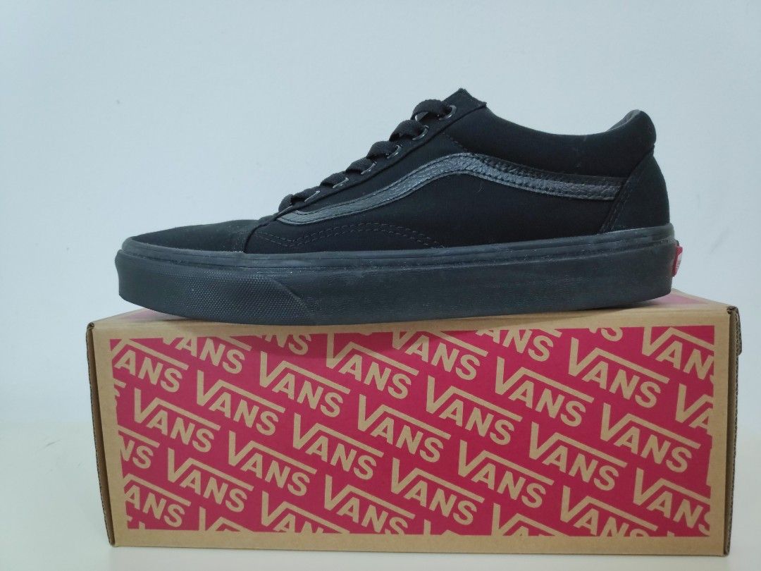 Harga vans old skool full hotsell black original