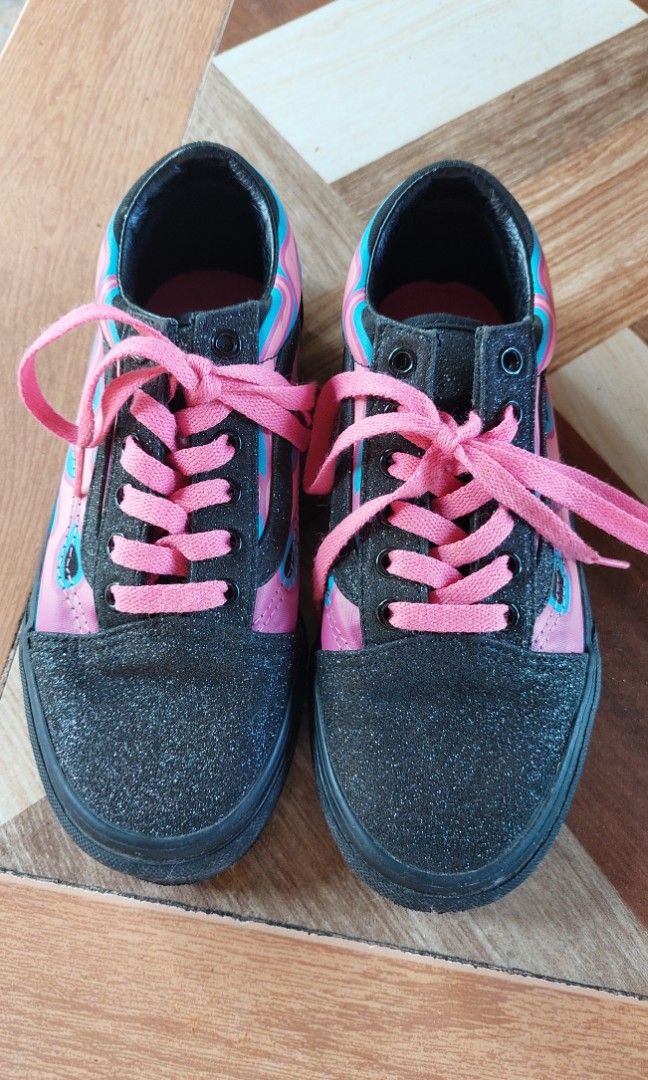 Vans 2025 pink flame