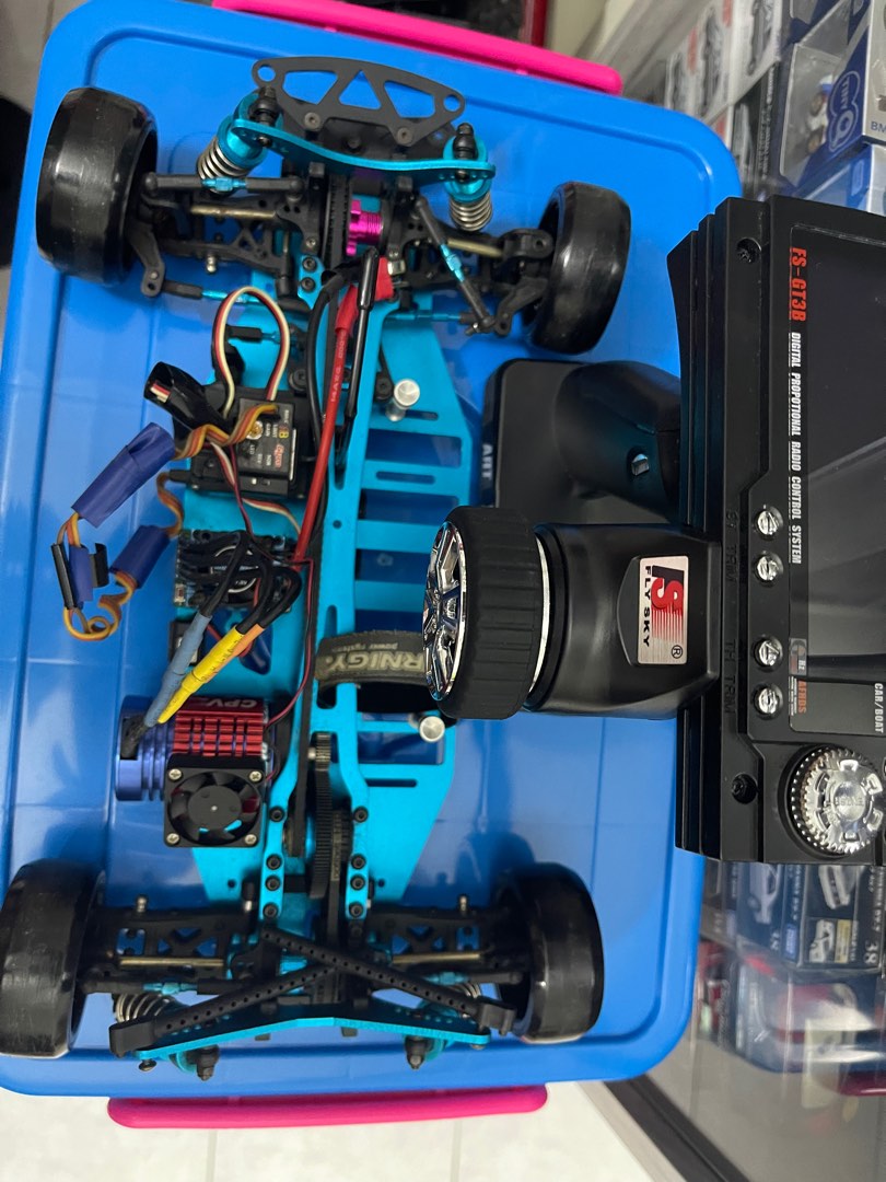 Vantex 416 drift Rc with Flysky