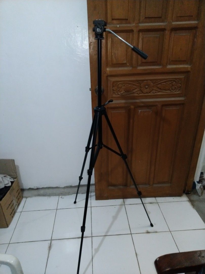 Velbon Z4800 Tall Tripod Metal Body Camera Recording Video Picture