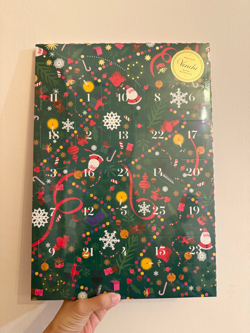 Venchi advent calendar 現貨 嘢食 嘢飲 其他食物及飲料 Carousell