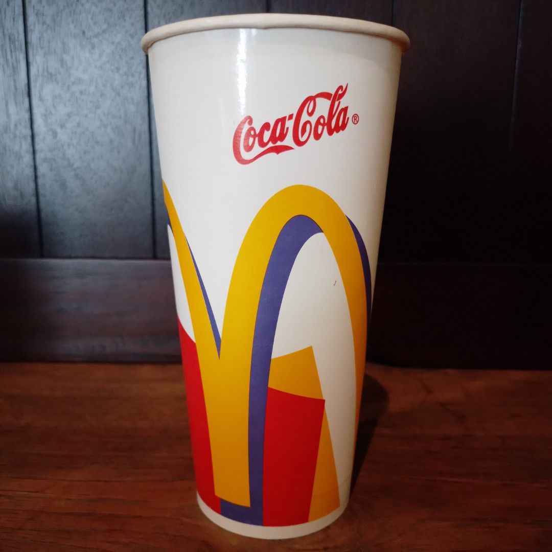 McDonald's Coca-Cola; Vintage (1996) Paper Cup *Coke, Hobbies & Toys ...