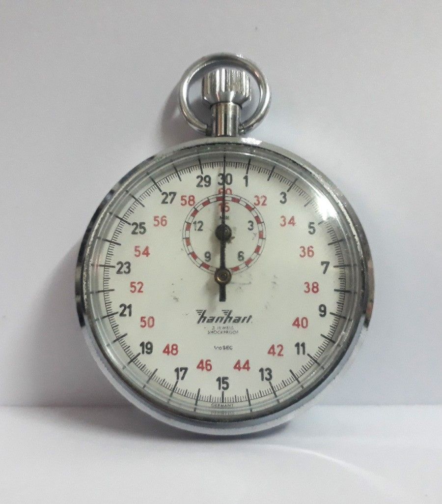 Vintage Hanhart Stopwatch, Hobbies & Toys, Collectibles & Memorabilia