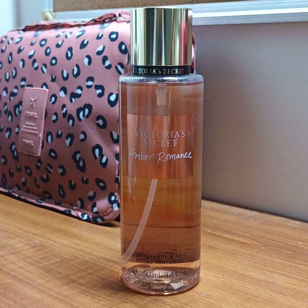 VS amber romance ( authentic ), Beauty & Personal Care, Fragrance &  Deodorants on Carousell