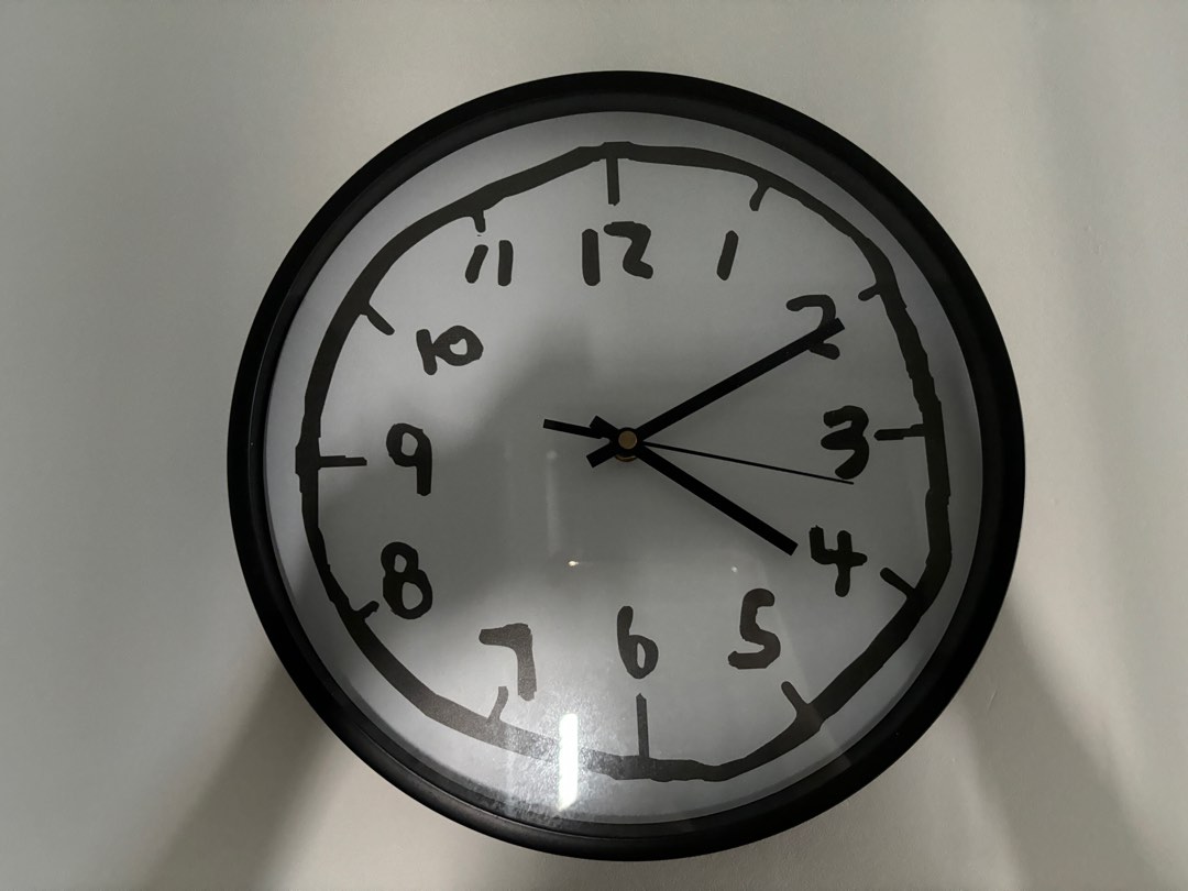 Wall Clock, Furniture & Home Living, Home Decor, Clocks on Carousell