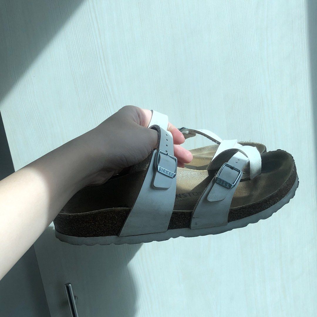 birkenstock mayari white narrow