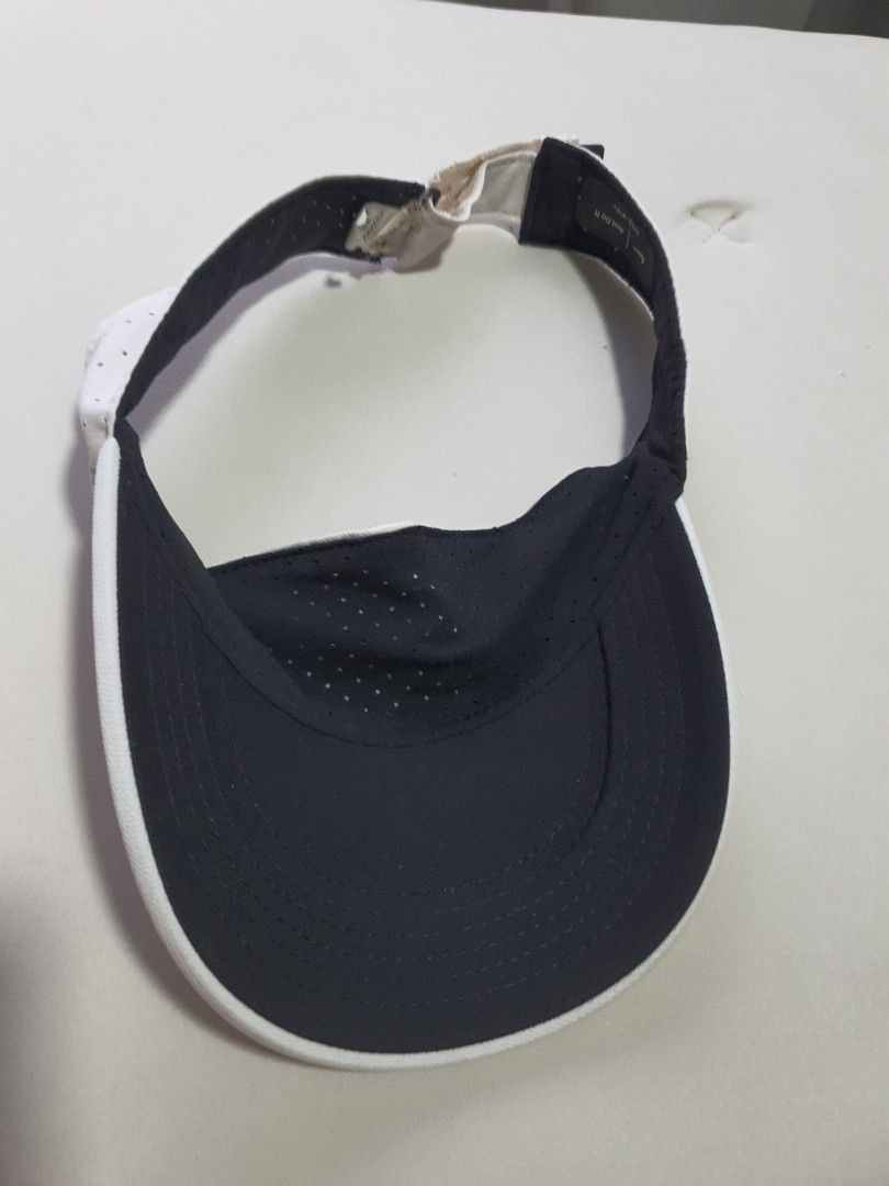 gray nike visor