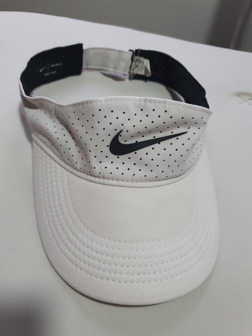 All white clearance nike visor