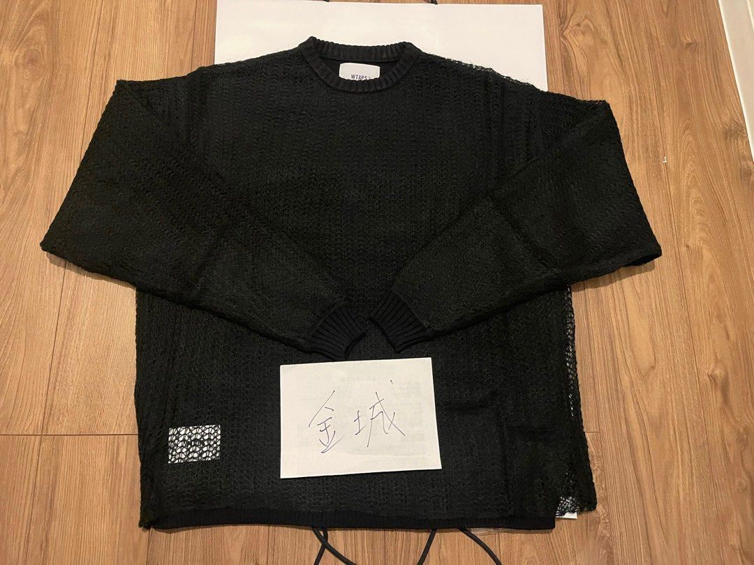トップス WTAPS OBSVR / SWEATER / ACRYLIC. X3.0 WTAPS OBSVR SWEATER ACRYLIC. X3.0 黒S