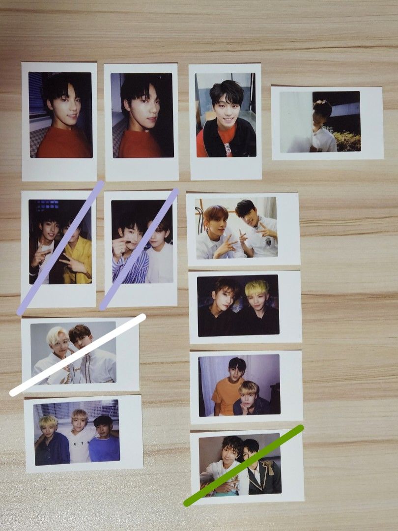 WTS / LFB seventeen 1st world tour 2017 diamond edge photocard pc