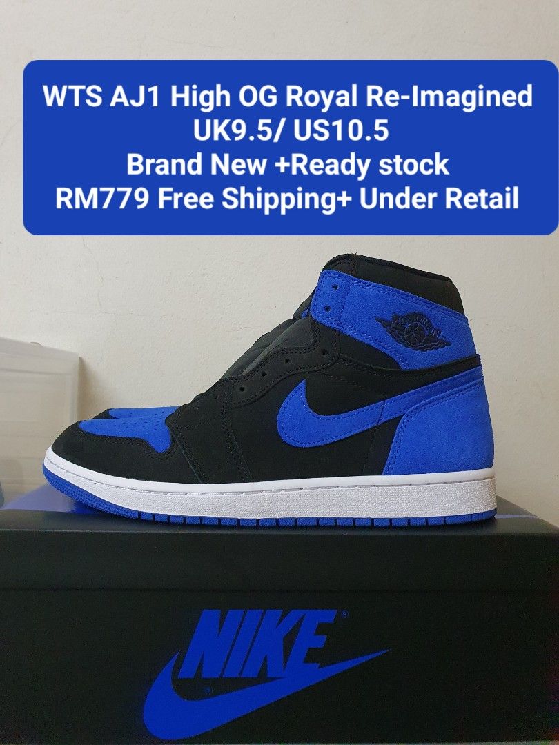 Jordan 1 royal shop fake