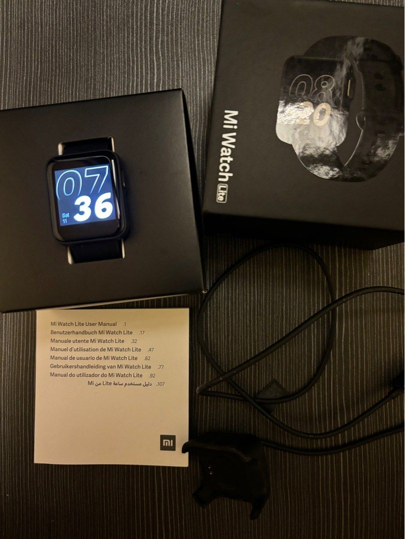 Xiaomi mi watch hotsell manual