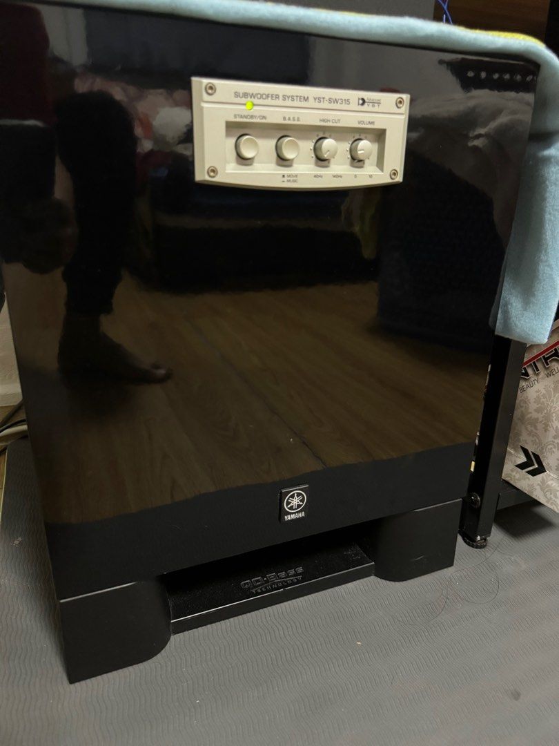 Yamaha YSTSW315 Subwoofer, Audio, Soundbars, Speakers & Amplifiers on