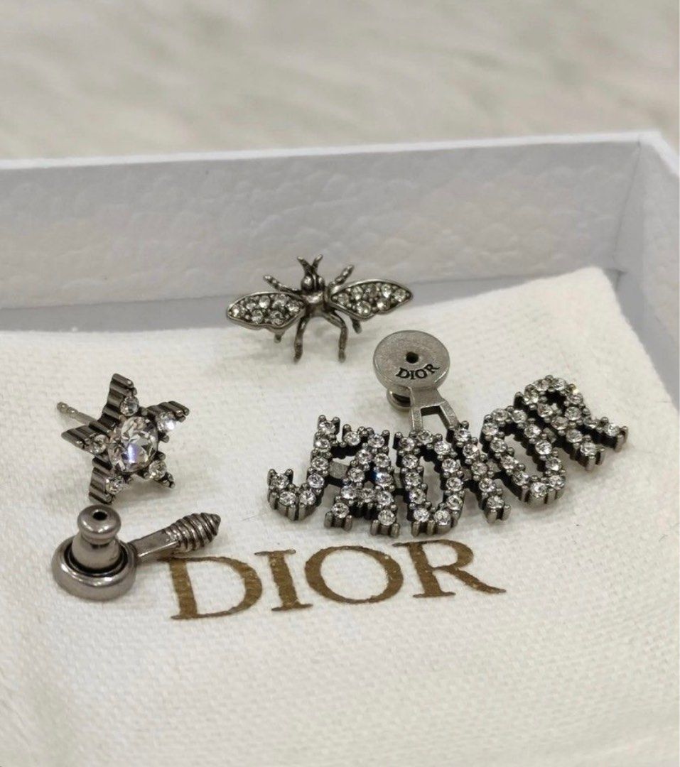 100 authentic Dior Jadior Bee earrings for sale