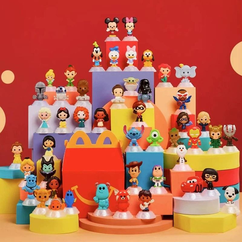 100 years of disney mcdonalds toys top