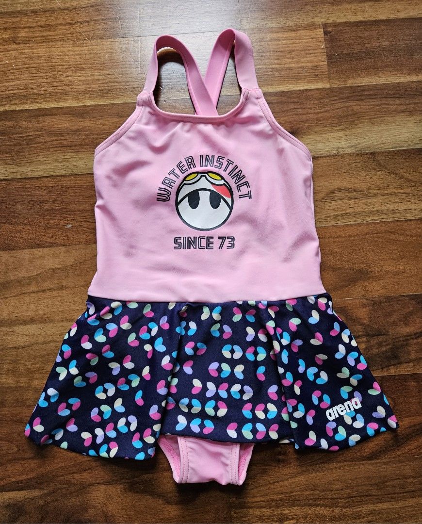 2 to 4 yo girl Swimming Costume Babies Kids Babies Kids