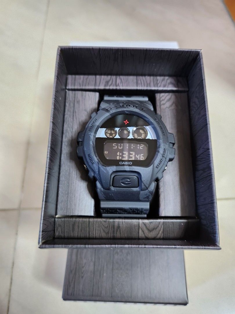 全新日版Casio G Shock DW-6900NNJ-1JR 忍者特別版, 名牌, 手錶- Carousell