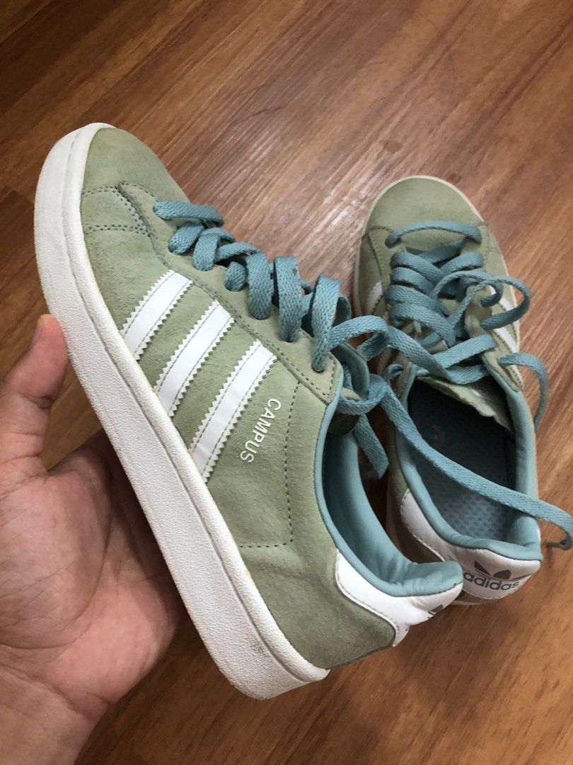 Adidas campus top raw green
