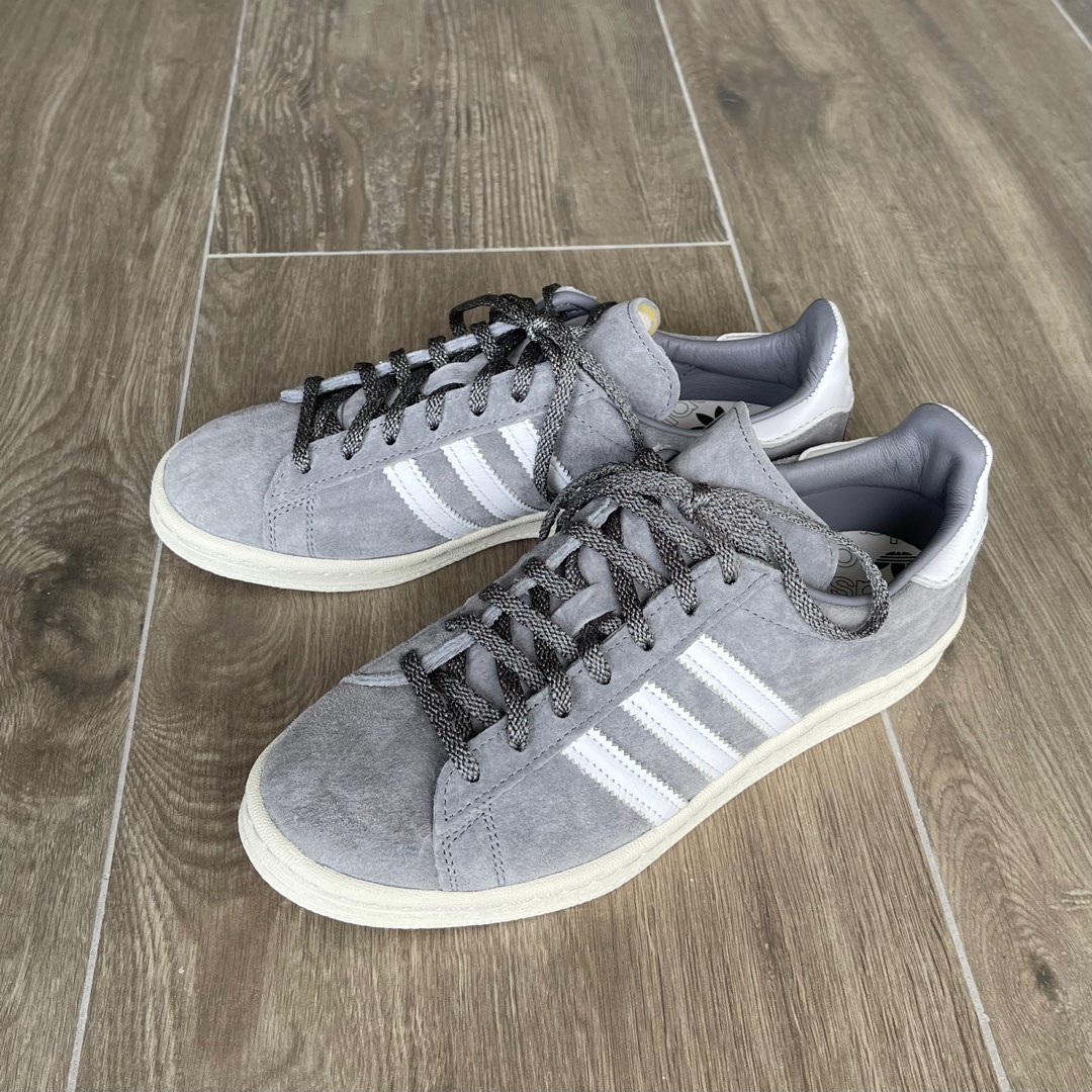 Adidas Campus 80s 女裝鞋(灰色), 女裝, 鞋, 波鞋- Carousell