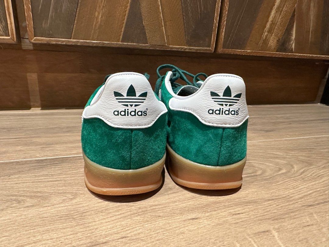 Adidas Gazelle Indoor green, 男裝, 鞋, 波鞋- Carousell