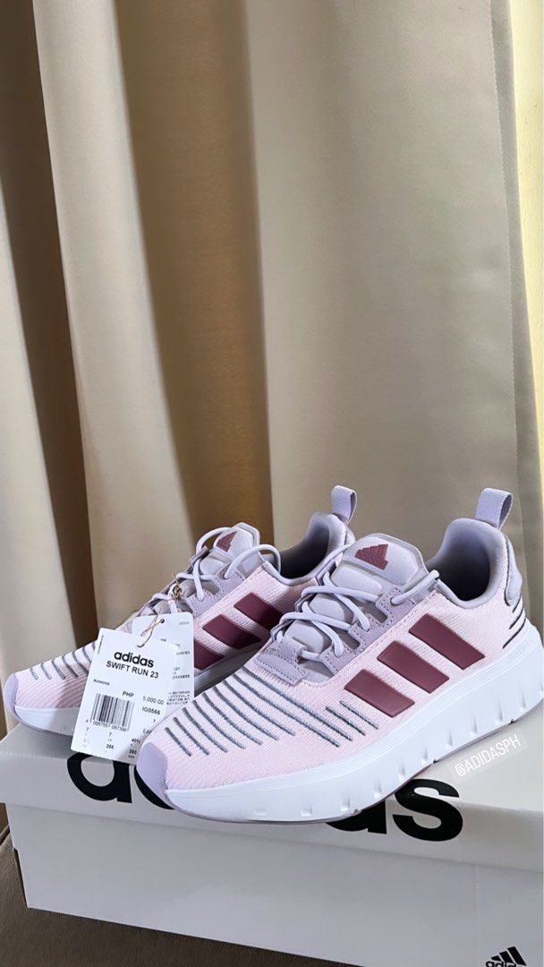 Adidas Swift Run (Category: Sneakers) located in Malolos. Submitted by cleavy (Listing ID 1265221901, Image 2). Description: Swift Run 23 Adidas size 37 on tag. 🩷💜 Used Once .