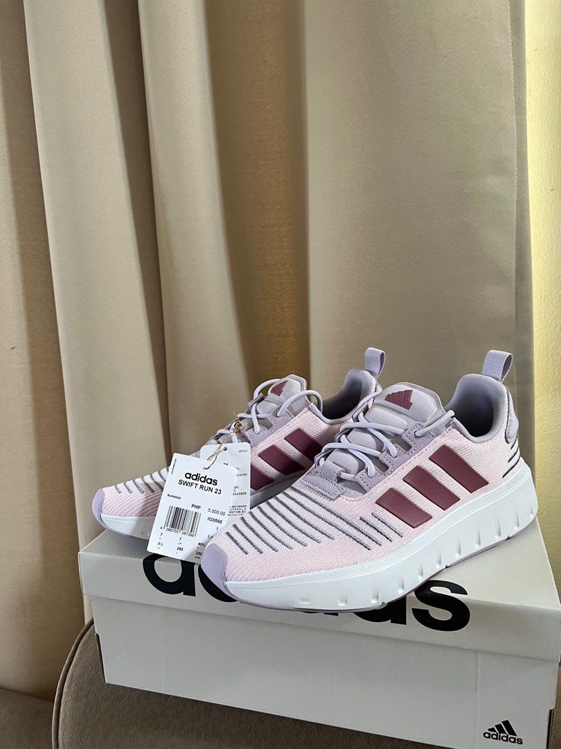 Adidas Swift Run (Category: Sneakers) located in Malolos. Submitted by cleavy (Listing ID 1265221901, Image 1). Description: Swift Run 23 Adidas size 37 on tag. 🩷💜 Used Once .