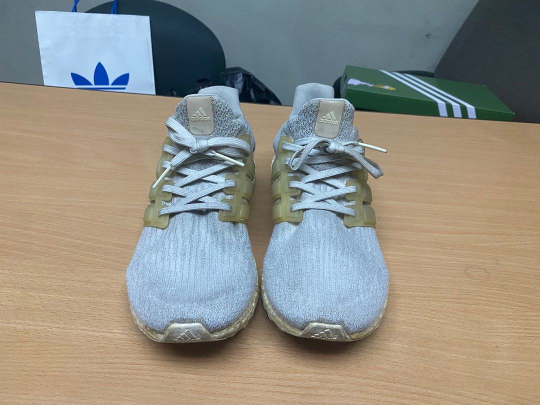 Adidas ultra boost hotsell 3.0 triple white green