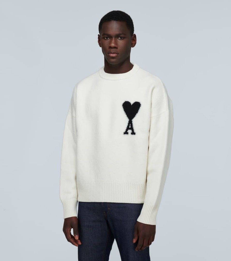 Alexandre Mattiussi AMI Paris Oversized Ami De C ur Sweatshirt 2022 11 11 Sale