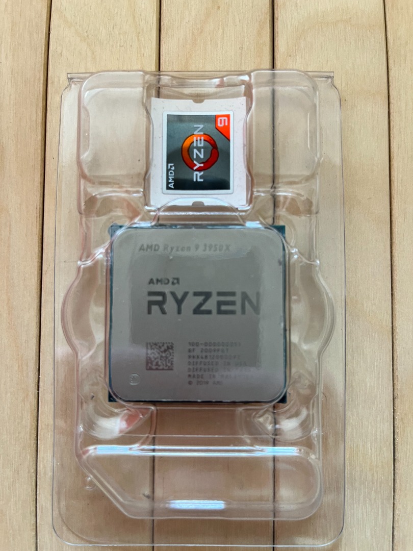 AMD Ryzen 9 3950X CPU, 電腦＆科技, 電腦周邊及配件, 電腦周邊產品