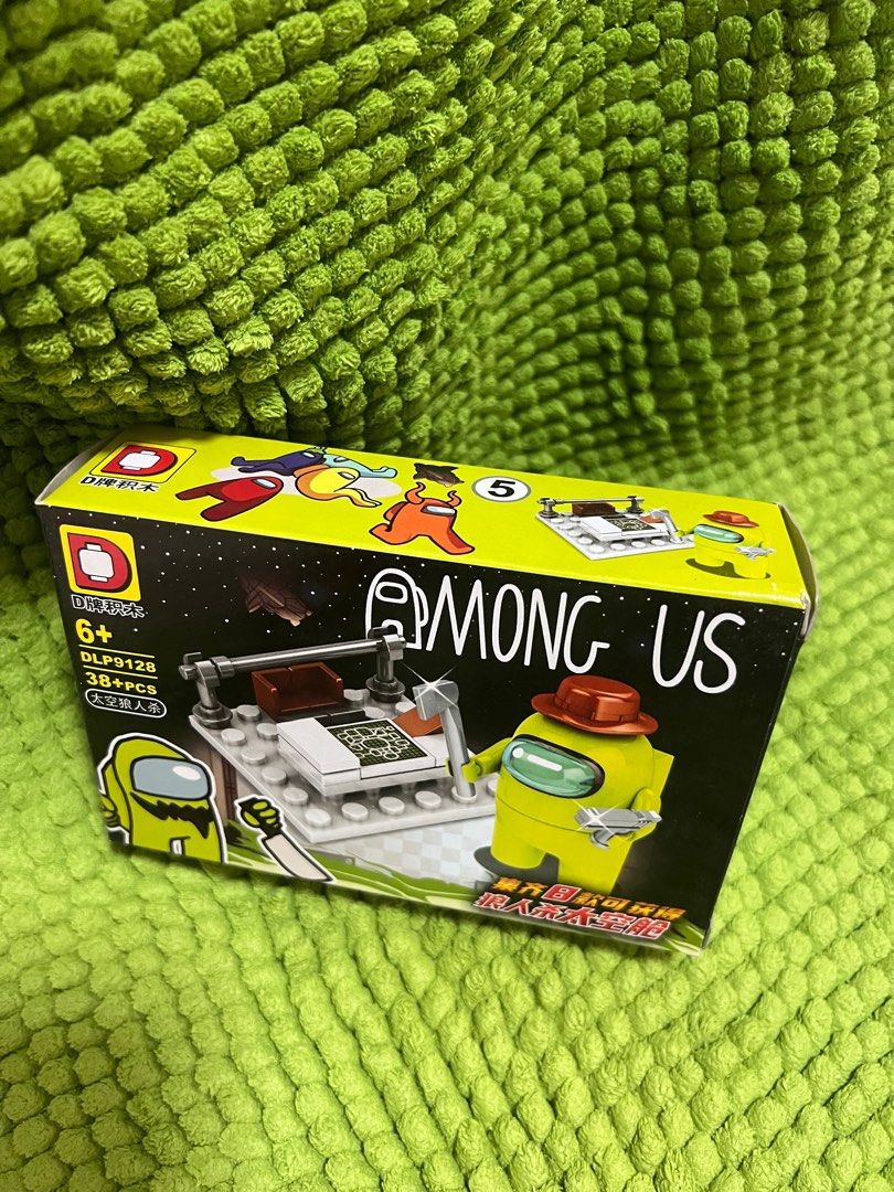 Among us “lego” bricks, Hobbies & Toys, Toys & Games on Carousell