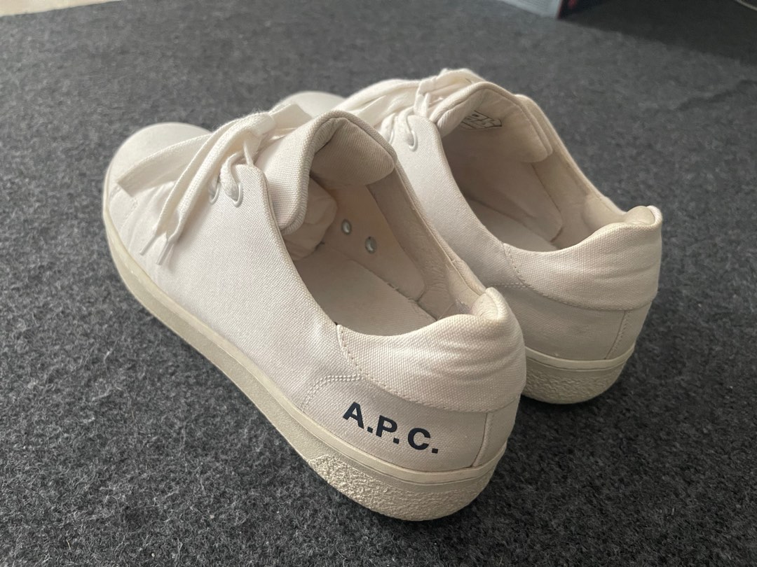 APC Minimal canvas sneaker Luxury Sneakers Footwear on Carousell