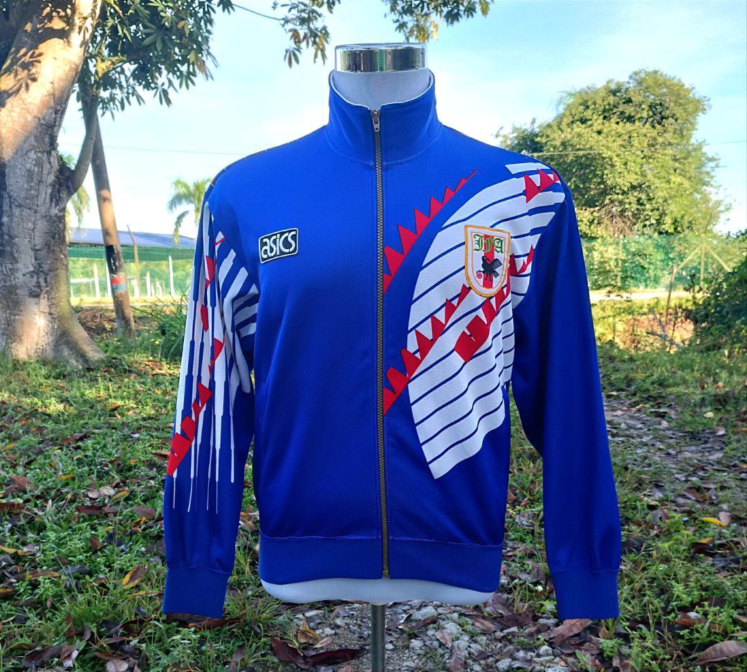 ASICS Japan JFA Team Tracktop Vintage 1994 Jacket Sweater Men s