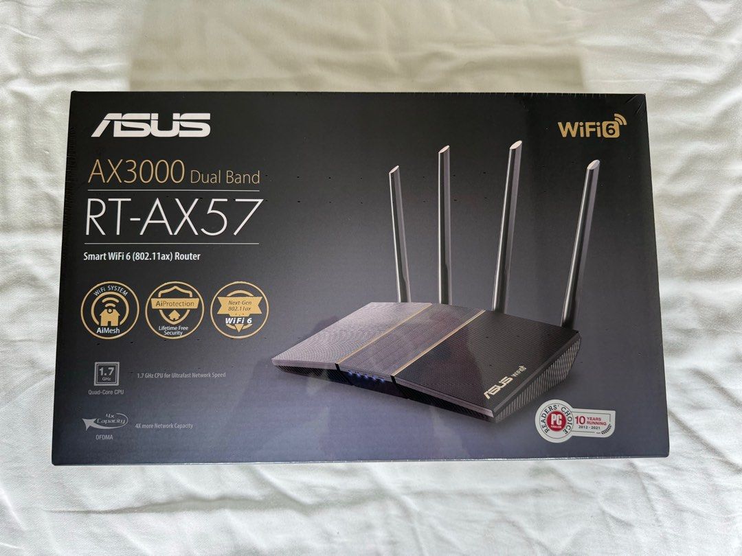 Asus RT-AX57 router, Computers & Tech, Parts & Accessories, Networking ...