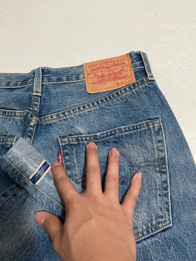 Authentic Levi s 501 LVC Selvedge Big E Turkey for Men s Waistline 30 Men s Fashion Bottoms Jeans on Carousell