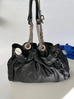 Authentic Preowned Christian dior Sac le trente black leather bag